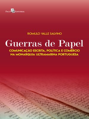 cover image of Guerras de papel